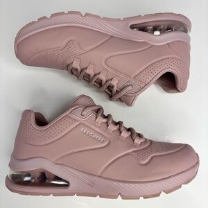 Skechers Street Uno 2 Womens 7.5 Shoes Pink Comfort Walking Athletic Sneakers